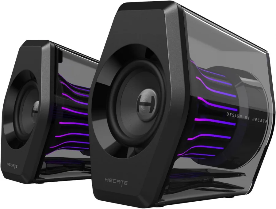 Edifier G2000 Pro 2.0 Altavoz RGB para Juegos, Potencia máxima 64W, s