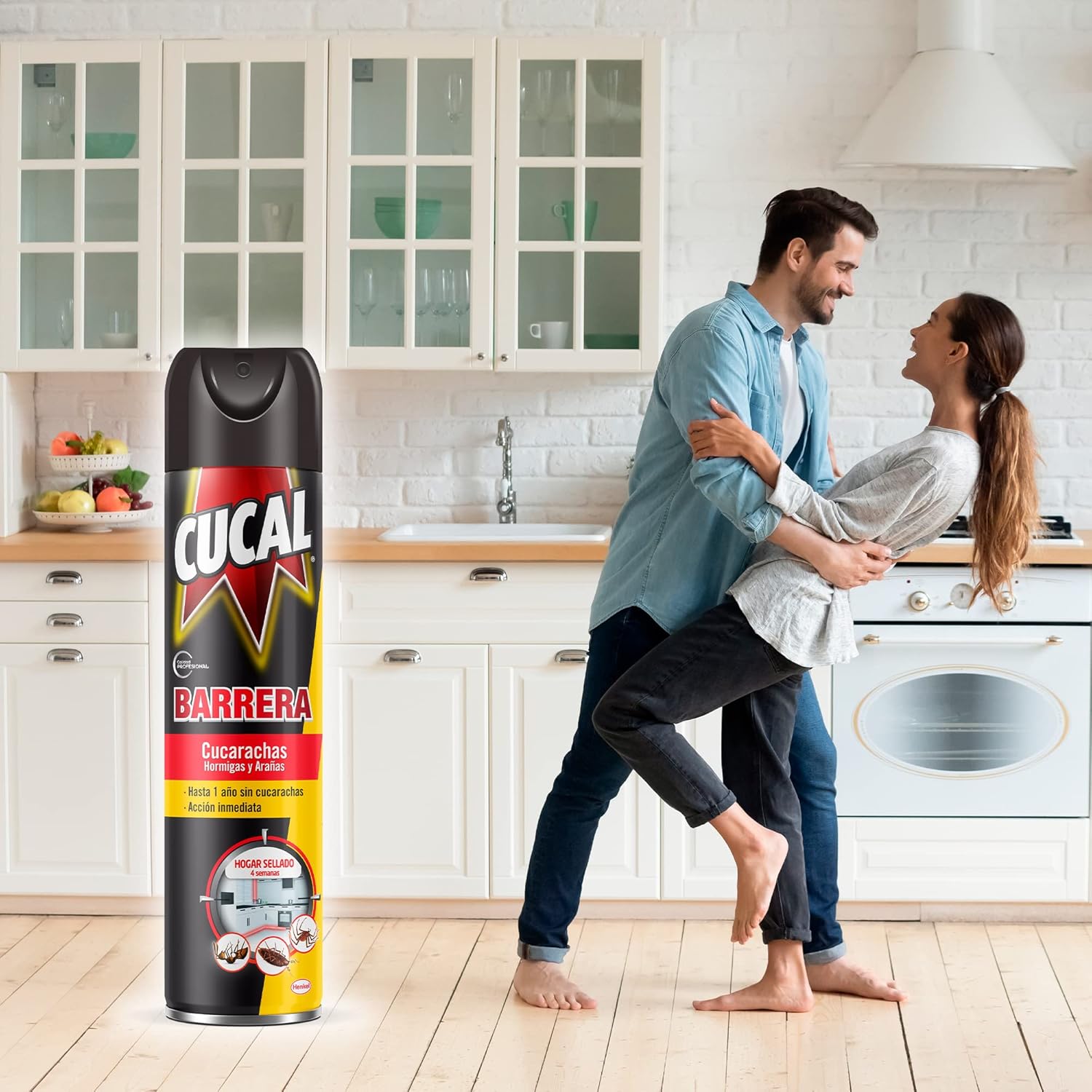 Cucal Barrera Cucarachas, Hormigas y Arañas, 400ml — Oferta en Amaz