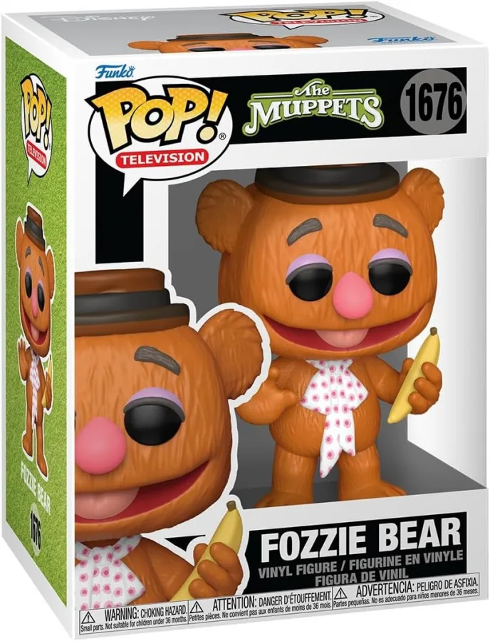 Funko Pop! TV: The Muppets - Fozzie Bear | Merchandising Oficial - Fig