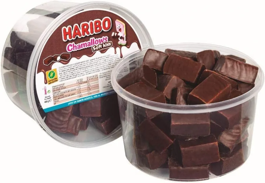 Haribo Chamallows SoftKiss Espumas Dulces, 400g