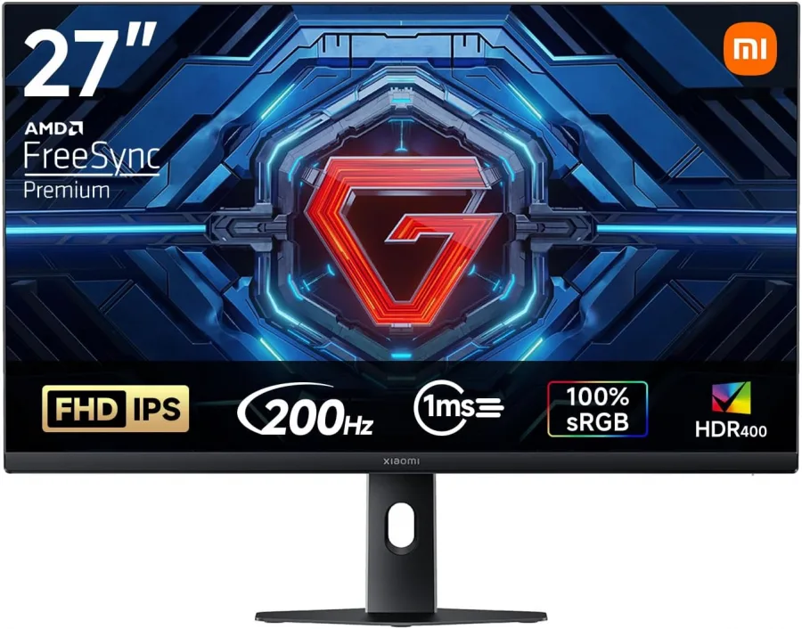 XIAOMI G27i 2026 Monitor Gaming de 27 Pulgadas, 200Hz, 1ms GTG, FreeSy