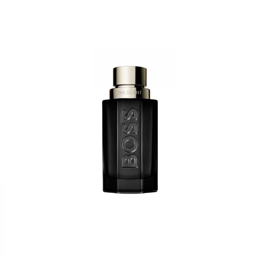 BOSS The Scent Magnetic Eau de Parfum para Hombre | Fragancia masculina ambarina afrutada con notas de cuero | Larga duración